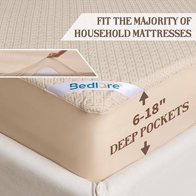 Waterproof Mattress Protector - California King