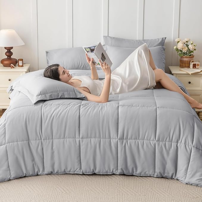 Down Alternative Comforter Set - Twin - 5 Piece