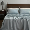 Linen Bed Sheet Set - King - 4 Piece