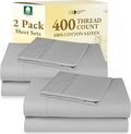 100% Cotton Bed Sheet Set - Twin - 2 Pack