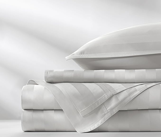 Bamboo Cooling Bed Sheet Set - Queen - 4 Piece