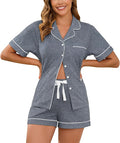 Women's Pajama Set - Short Sleeve - 2 Piece