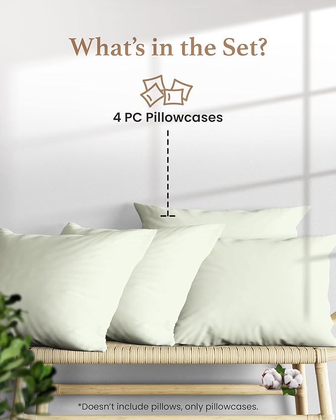 Pillowcase Set - Standard - 4 Piece