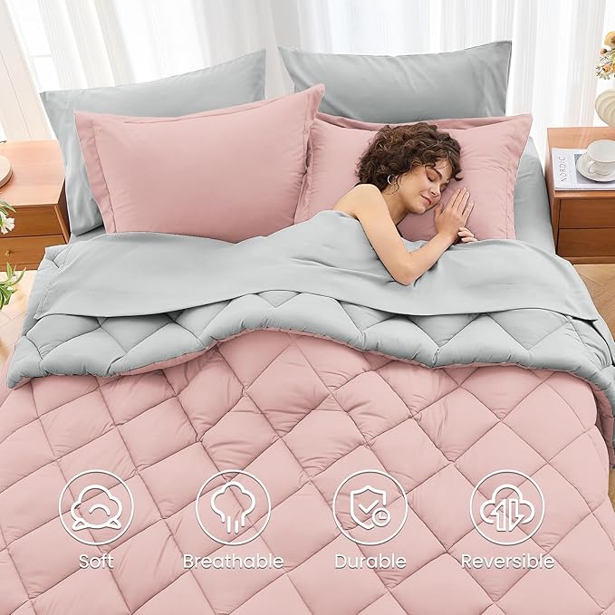 Comforter Set - King - 7 Piece