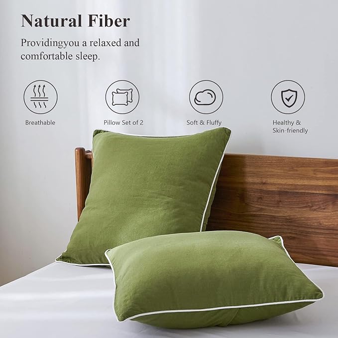 Linen Pillowcase Set - 2 Piece