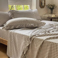 Microfiber Bed Sheet Set - Queen - 4 Piece