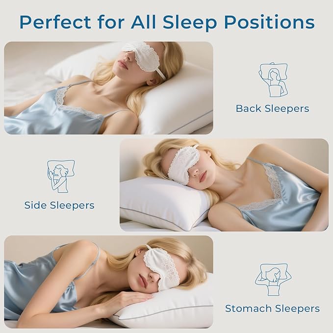 Down Alternative Bed Pillow - King - 4 Pack