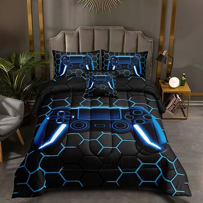 Microfiber Comforter Set - Queen - 6 Piece