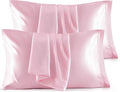 Satin Pillowcase Set - Queen - 20 x 30 in - 4 Pack