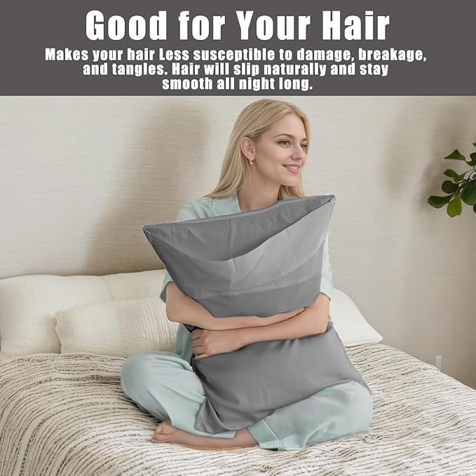 Bamboo Cooling Pillowcase Set - Standard - 20 x 26 in - 2 Pack - 2 Piece