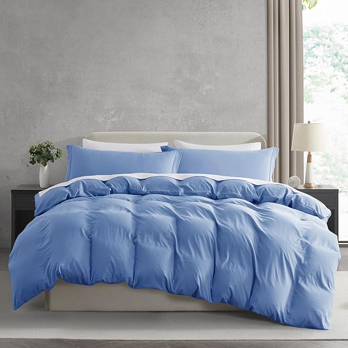 Duvet Cover Set - Full - 80 x 90 in - 3 Piece