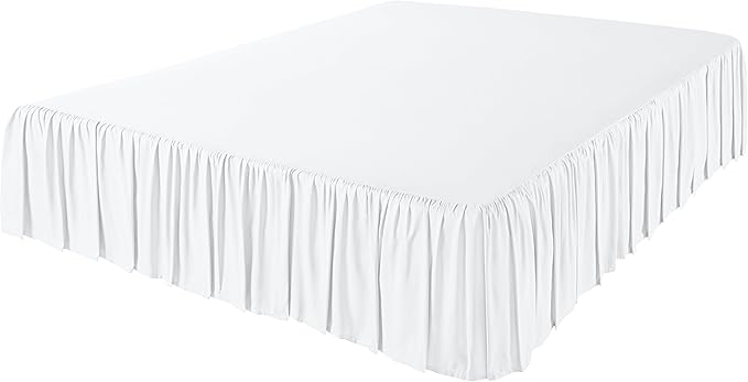 Microfiber Bed Skirt - King - 16 in Drop