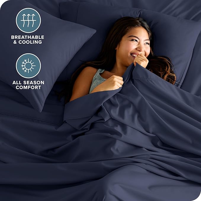 Bed Sheet Set - Queen - 4 Piece