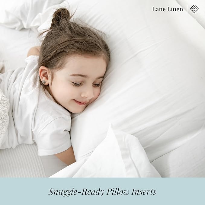 Linen Bed Pillow - Standard - 4 Piece