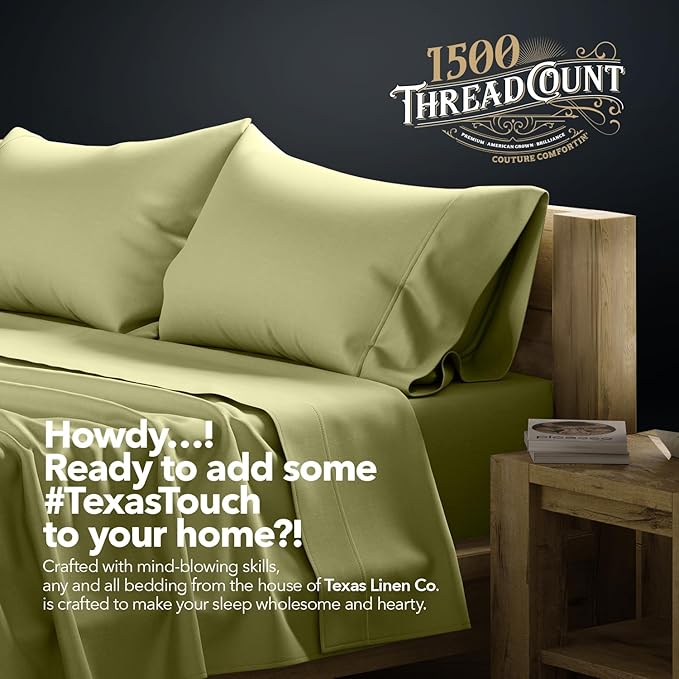 Linen Cooling Bed Sheet Set - Queen - 17 in Deep Pocket - 4 Piece