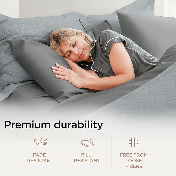 Bed Sheet Set - King - 4 Piece