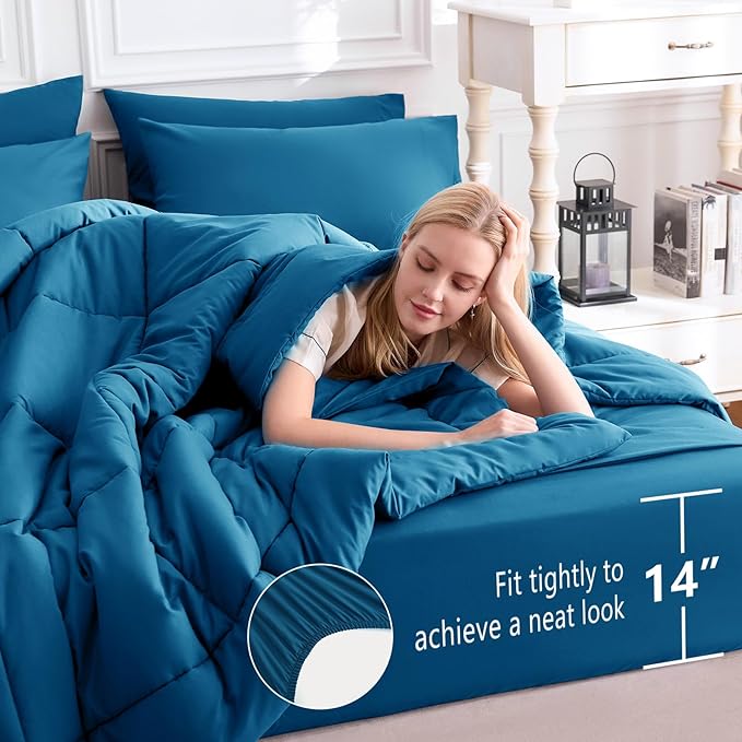 Comforter Set - Queen - 7 Piece