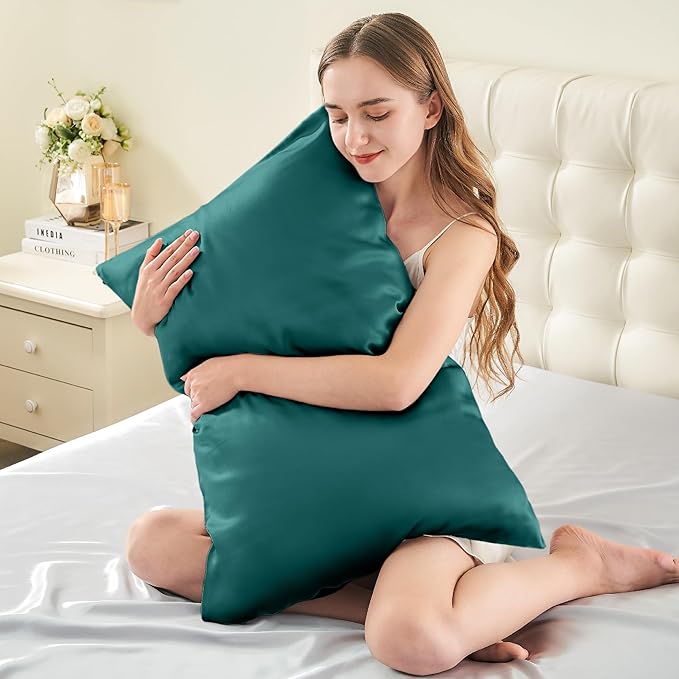 Mulberry Silk Pillowcase Set - King - 2 Pack - 2 Piece