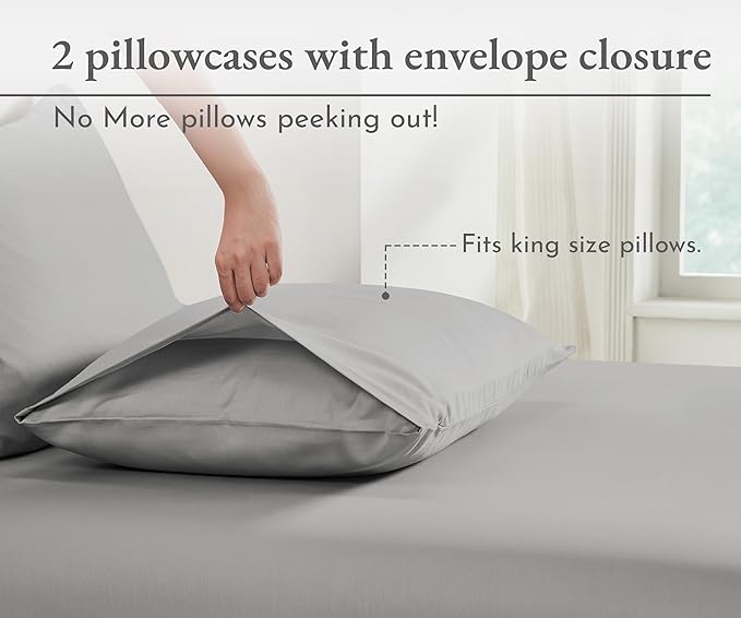 Pillowcase Set - King - 2 Piece