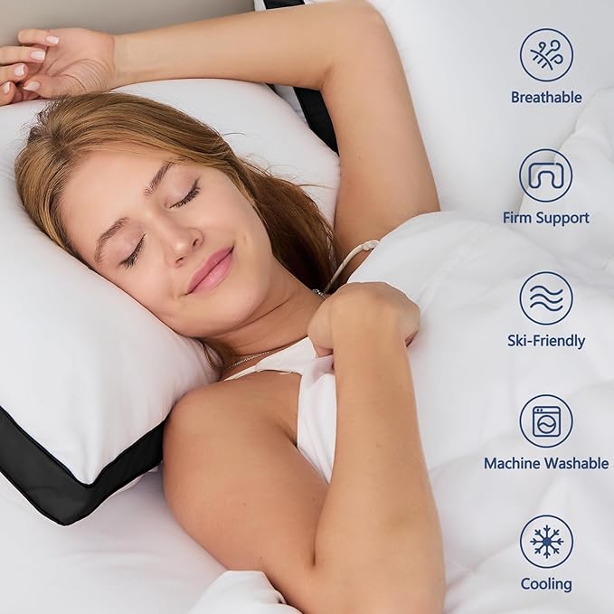Down Alternative Bed Pillow - Standard - 2 Pack