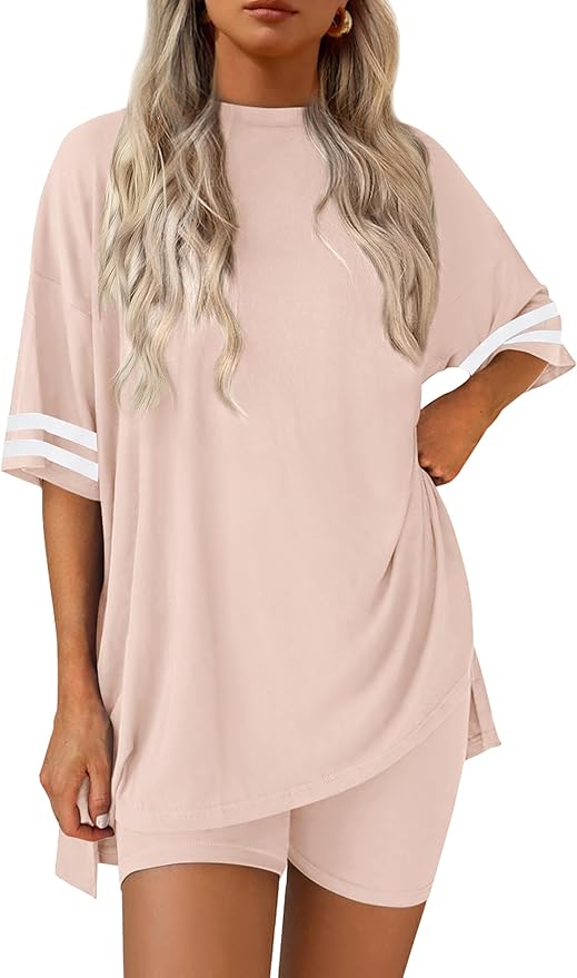 Shorts Pajama Set - Short Sleeve - 2 Piece