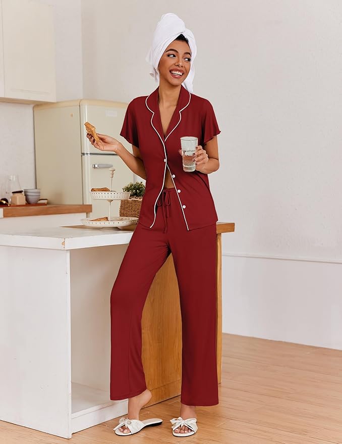 Women's Pants Pajama Set - 2 Piece