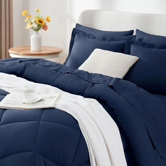 Down Alternative Comforter Set - King - 7 Piece
