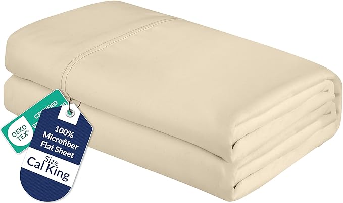 Microfiber Flat Sheet - California King
