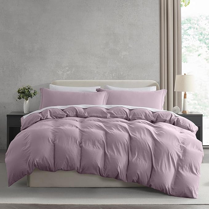 Duvet Cover Set - King - 104 x 90 in - 3 Piece