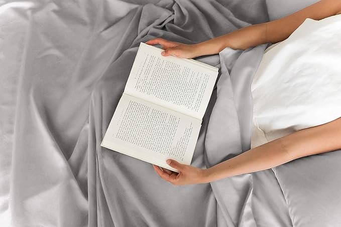 Cooling Bed Sheet Set - Twin - 16 in Deep Pocket - 4 Piece