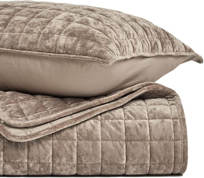 Velvet Quilt Set - King