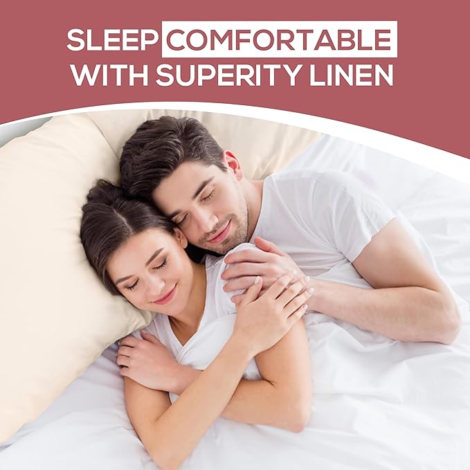 Linen Pillowcase Set - Standard - 2 Pack - 2 Piece
