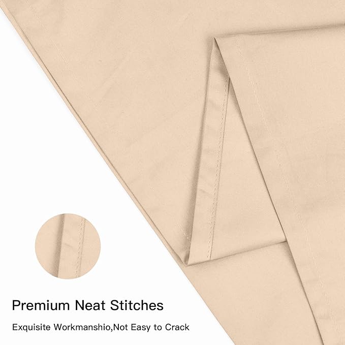 100% Cotton Pillowcase Set - Queen - 20 x 30 in - 2 Piece