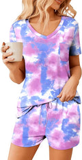 Women's Pajama Set - Short Sleeve - 2 Piece