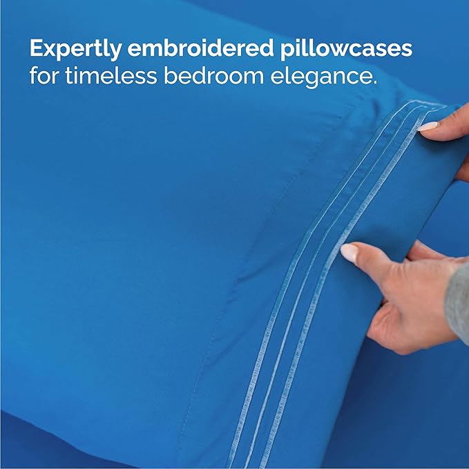 Cooling Bed Sheet Set - King - 4 Piece