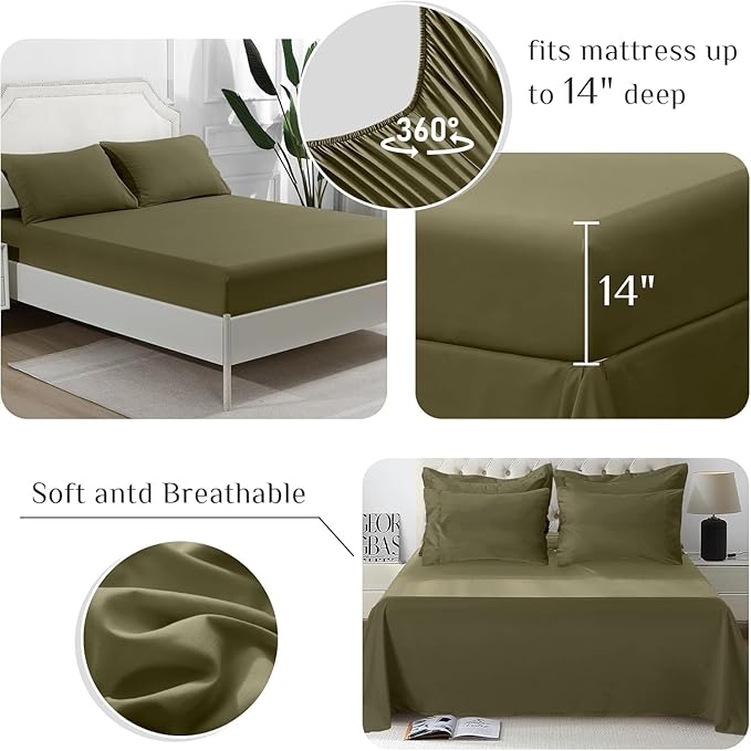 Down Alternative Comforter Set - Full - 7 Piece