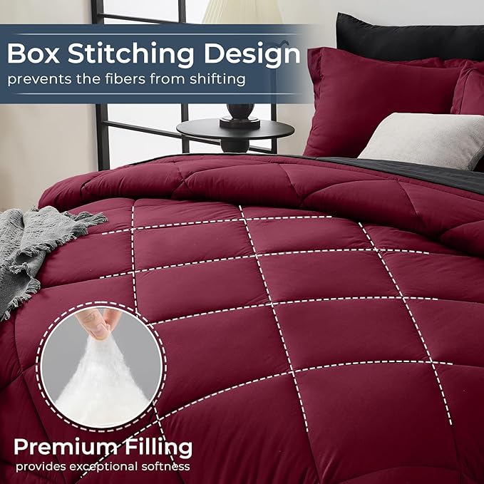 Comforter Set - King - 7 Piece