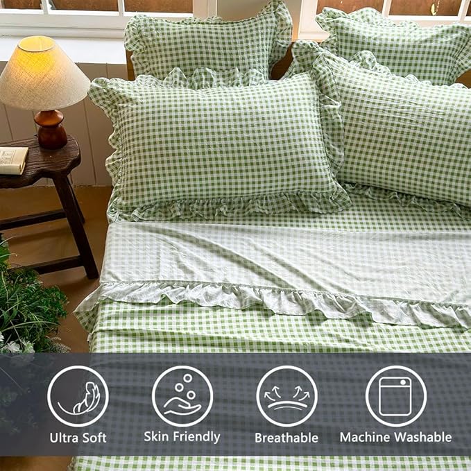 Microfiber Bed Sheet Set - Full - 4 Piece