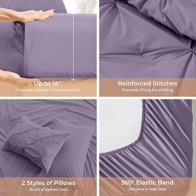 Comforter Set - Twin - 5 Piece
