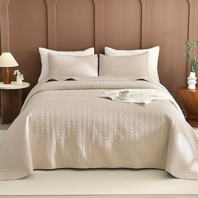 100% Cotton Bedding Set - Queen - 3 Piece