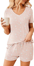 Women's Pajama Set - Short Sleeve - 2 Piece