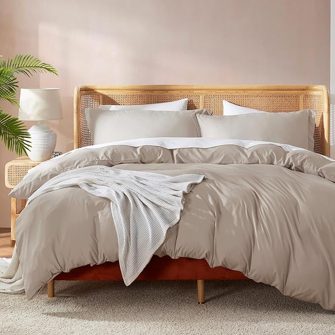 Linen Duvet Cover Set - Full - 4 Piece