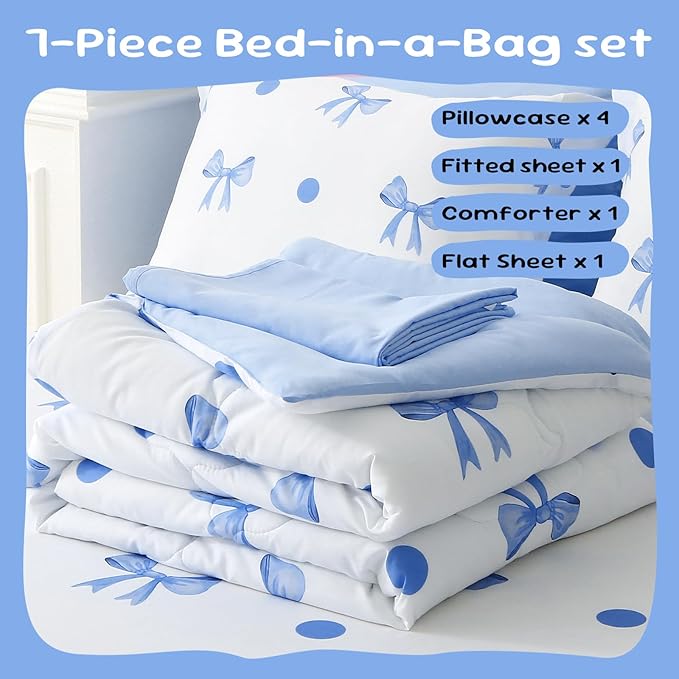 Comforter Set - Queen - 7 Piece