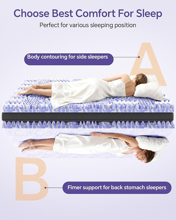 Memory Foam Mattress Topper - King