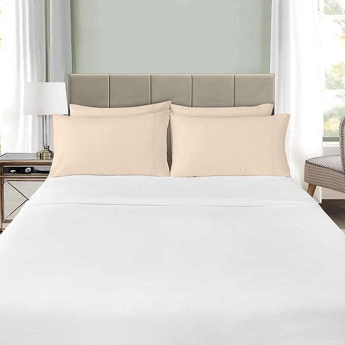 Microfiber Pillowcase Set - King - 20 x 40 in - 4 Pack