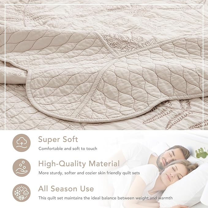 Bedding Set - King - 3 Piece