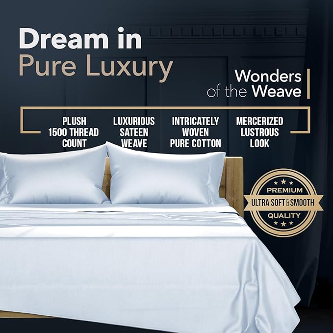 Linen Cooling Pillowcase Set - Queen - 4 Piece