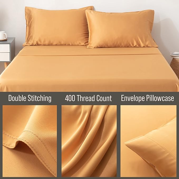 Bamboo Cooling Pillowcase Set - King - 2 Piece