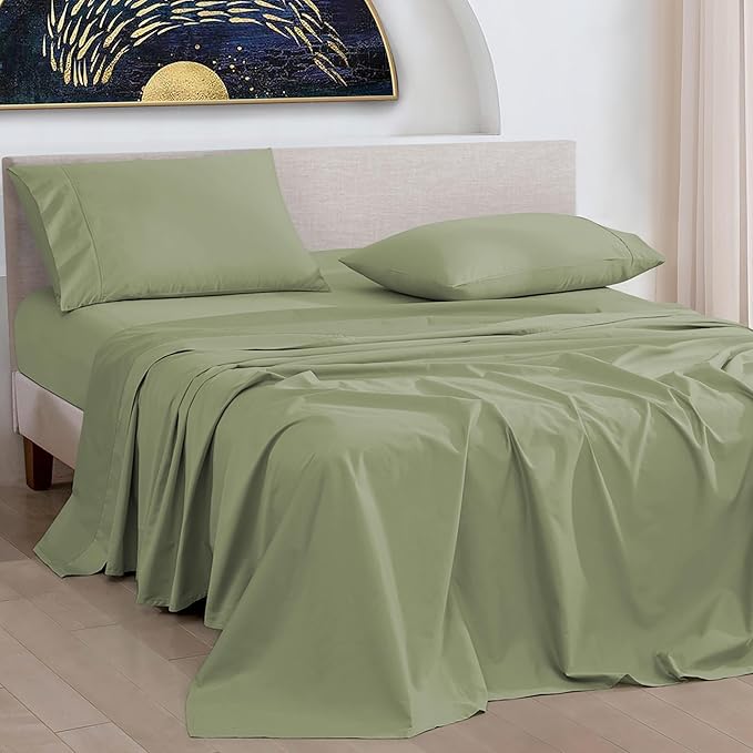 Bed Sheet Set - King - 16 in Deep Pocket - 4 Piece