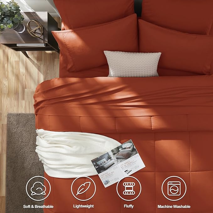 Comforter Set - Queen - 7 Piece